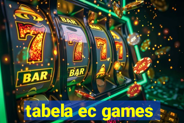 tabela ec games